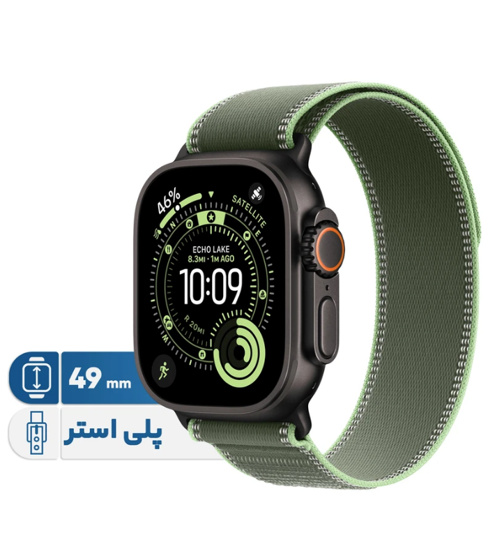 ساعت هوشمند اپل مدل SE Aluminum Case 44mm With Sport Loop Band